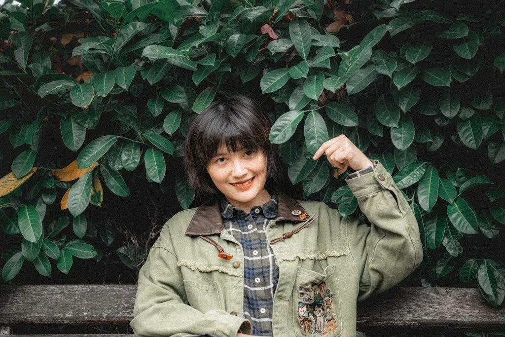 Blank Peng performing stand-up on stage
